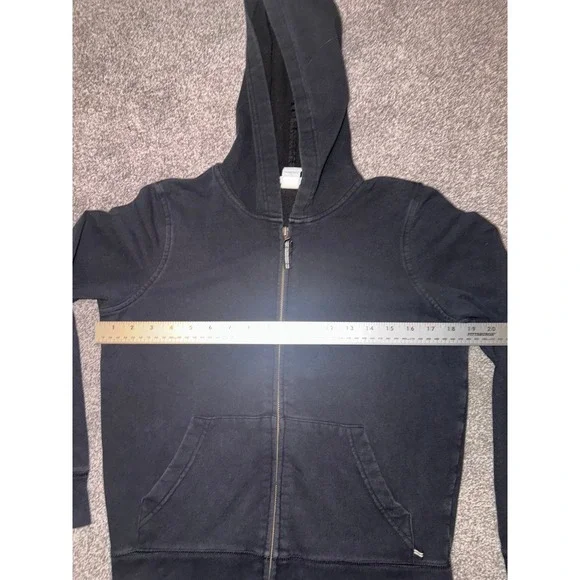 Gap Women's Black Full Zip-Up Hoodie - Stretch - Small - Picture 3 of 10